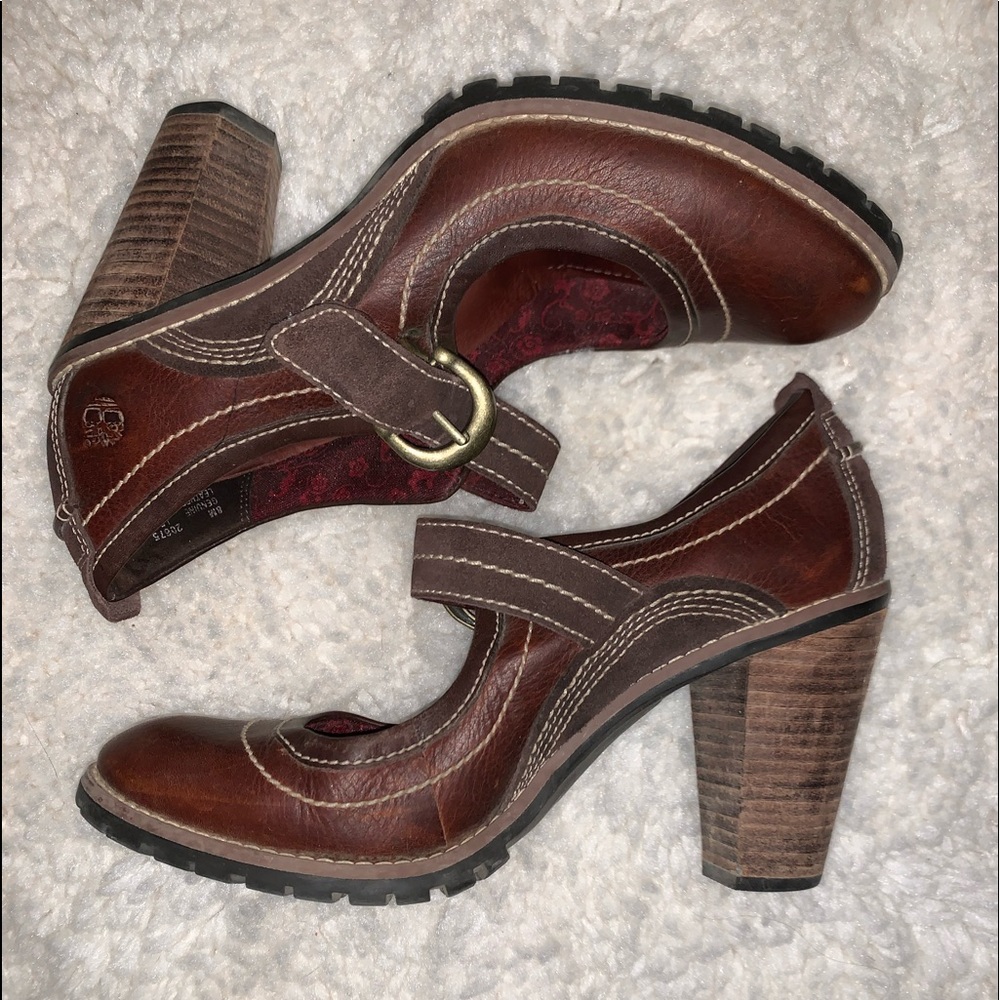 Timberland Earthkeepers Mary Jane heels